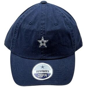 Dallas Cowboys OSFA‎ Navy Dad Hat Adjustable Strap Cap